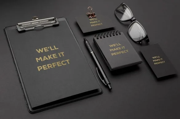 Brand collateral shot for campaign assets
